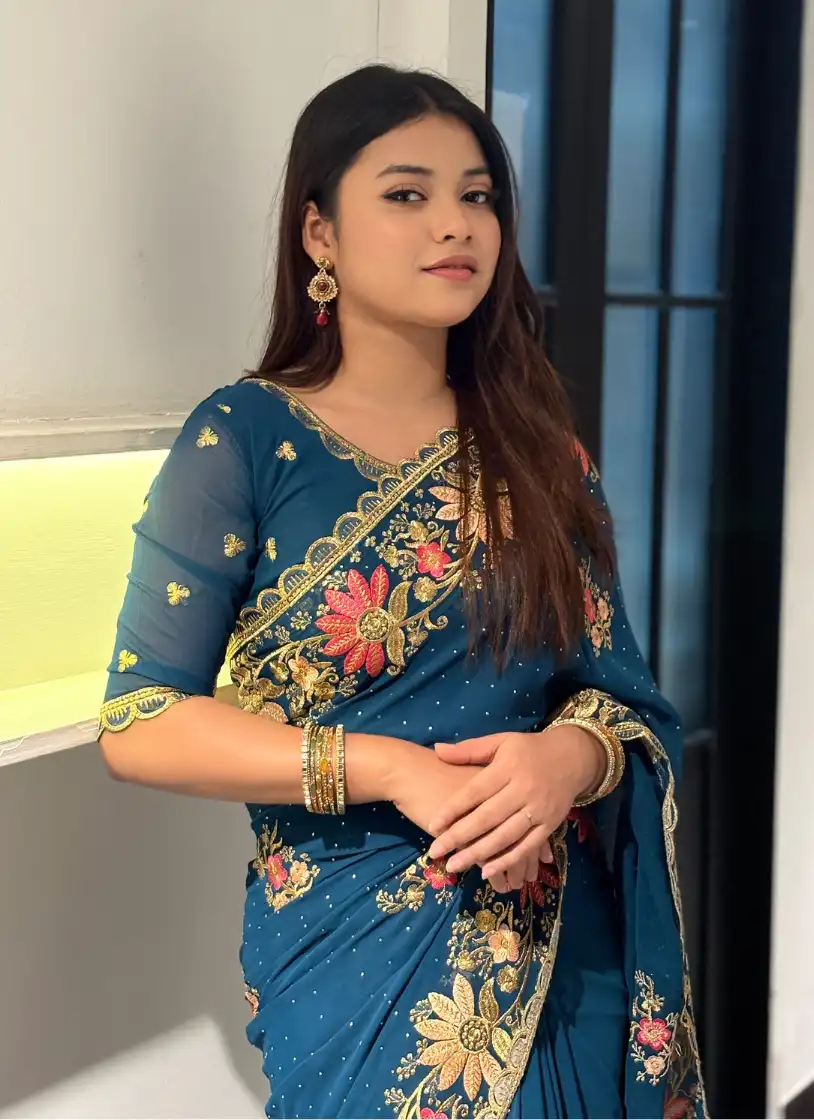 ✨ এক্সক্লুসিভ পার্টি শাড়ি
