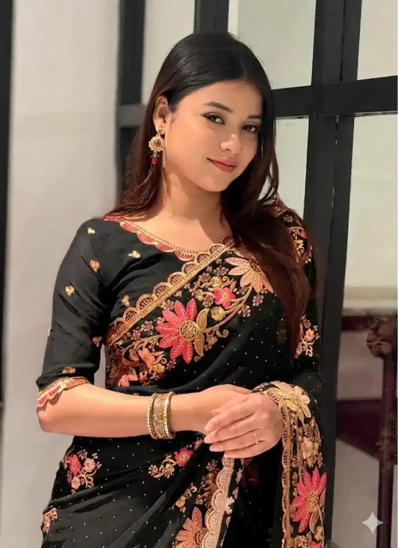 ✨ এক্সক্লুসিভ পার্টি শাড়ি