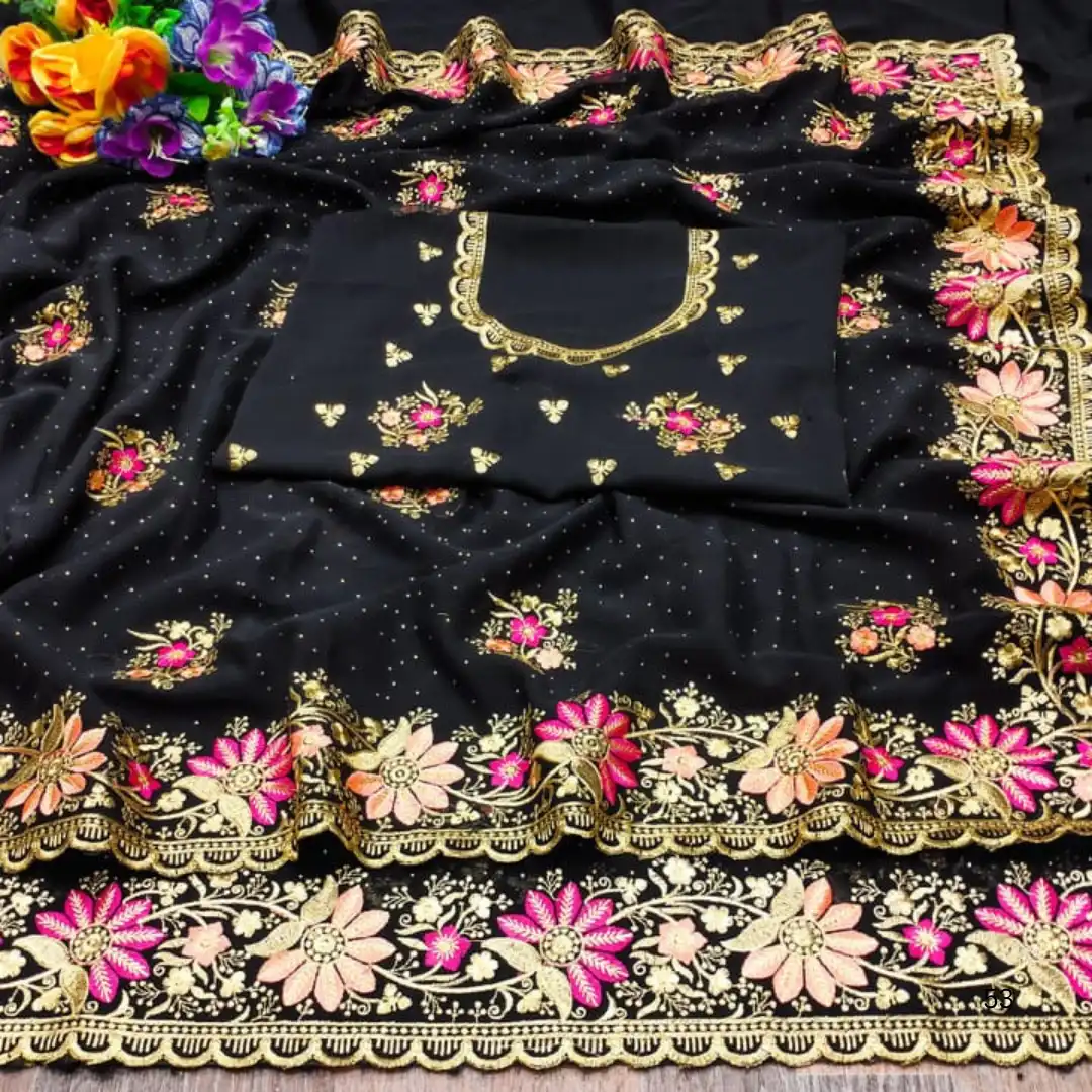 ✨ এক্সক্লুসিভ পার্টি শাড়ি